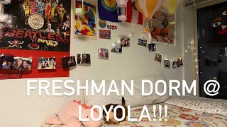 Loyola Chicago Freshman Dorm Tour [upl. by Zorina559]