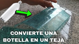 Techos con botellas PET recicladas FACIL DE HACER [upl. by Laroc851]