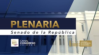 Plenaria del Senado de la República  Octubre 22 de 2024 [upl. by Iuq]