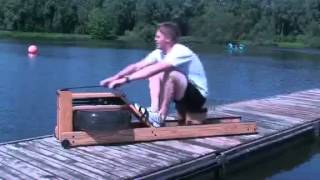 WaterRower Widerstand Wasserwiderstand Einstellungen [upl. by Analed402]