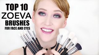 Top 10 Best Zoeva Makeup Brushes [upl. by Richel]