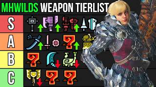 THE ULTIMATE WEAPON TIERLIST For MONSTER HUNTER WILDS  Open Beta Weapon Guide [upl. by Nosac666]