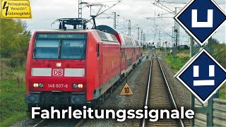 Fahrleitungssignale amp El Signale  Orientierungszeichen amp Schutzstrecken  Erklärung Deutsch [upl. by Eniad]