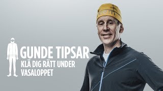 Gunde Svan tipsar Klä dig rätt under Vasaloppet [upl. by Sarina]