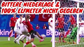 Euro 2024 ÖSTERREICH gegen TÜRKEI  Dominierendes ÖSTERREICH verschenkt SIEG HIGHLIGHTS [upl. by Anhpad]