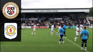 Bromley vs Crewe Alexandra 12  League 2 from the terrace [upl. by Anadroj]