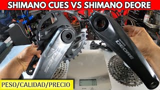 SHIMANO CUES VS SHIMANO DEORE PESO CALIDAD PRECIOPHX BIKING [upl. by Lewis]