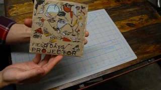 Field Days  Projector  Handmade Album Packaging Process [upl. by Helen]