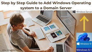 How to Add client to Domain Server 2022  How to Add Windows Operating system to a Domain Server [upl. by Anattar]