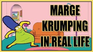 Marge Krumping in real life [upl. by Saunder987]