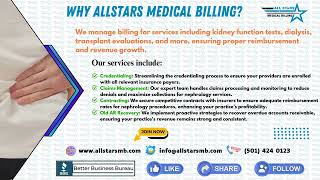 AllStars Medical Billing Nephrology Billing amp Credentialing Experts [upl. by Millard330]