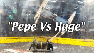 Pepe Silvia Vs Huge  Motorama Robot Conflict 2024 [upl. by Ragen]