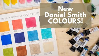 My Updated Daniel Smith Palette 15 Colours for Creative Mixing [upl. by Nagap]