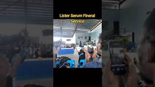 FUNERAL SERVICE OF THE LATE SIR LISTER SERUM AT LAE SECONDARY SCHOOL2024 [upl. by Tarabar529]