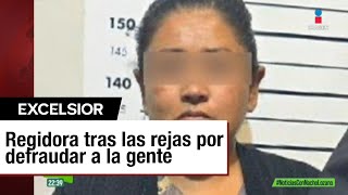 Detienen a regidora de Huimilpan Querétaro por fraude [upl. by Greiner]