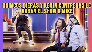 BRINCOS DIERAS Y KEVIN CONTRERAS LE ROBAN EL SHOW A MIKE SALAZAR [upl. by Nagah]