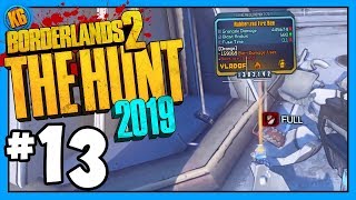 LEGENDARY FROM A POT  The Hunt  Day 13 Borderlands 2 [upl. by Inram]