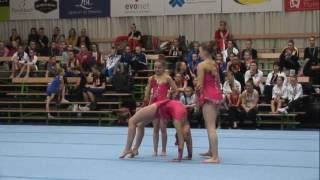 Turnclub Olympia Oosterzele AG DYN VANHERCKE Sophie CATRY Norah DE BLANC Merel FIAC 2016 [upl. by Mia]