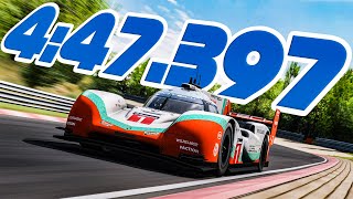 Porsche 919 Evo Tribute  Onboard World Record lap  Nordschleife  447397  AssettoCorsa [upl. by Yalcrab]