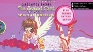 opening to Cardcaptor Sakura the movie 2 the sealed card special edition 2003 DVD [upl. by Nodnelg882]