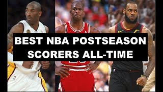 Ranking The 10 Best Scorers In NBA Playoff History [upl. by Adnah]