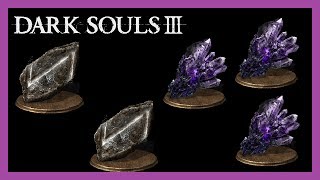 Dark Souls 3  FASTEST Dark Gem amp Titanite Chunk Farming Location [upl. by Seem]