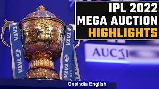 IPL 2022 Mega Auction IPL 2022 Auction Highlights Avesh Khan Ishan Kishan Oneindia News [upl. by Aiym773]