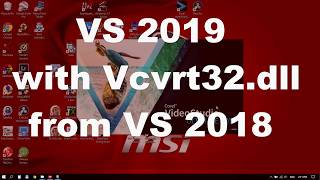 Corel VideoStudio 2019  bug with Vcvrt32 dll and workaround [upl. by Eelana]