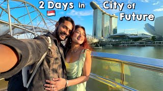 We Explored The City Of Future in 2 Days 😍  Singapore Vlog ✨ [upl. by Roydd735]