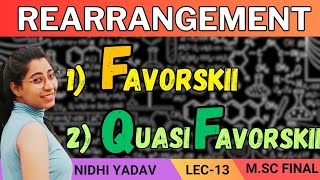 Favorskii Rearrangement Quasifavorskii Rearrangement Mechanism StereochemistryExamples [upl. by Lemmor]