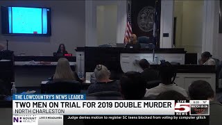 VIDEO Two men on trial for 2019 North Charleston double murder [upl. by Canotas742]