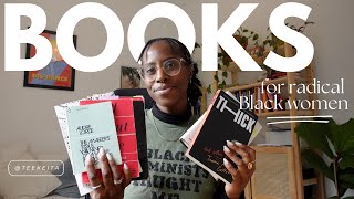 Six Black feminist books for radical Black feminist women ✊🏿🙋🏾‍♀️ [upl. by Stander]