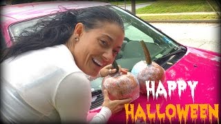 Halloween Pumpkin Prank On YouTuber [upl. by Nnylireg]