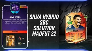 SILVA HYBRID SBC SOLUTION  Thiago Silva Future Icon  MADFUT 22 [upl. by Aihset]