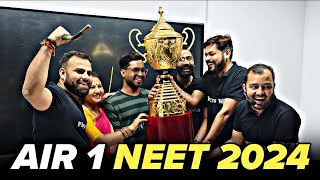 PW Creates History🥇  AIR 1 NEET Rank From PW🏆 NEET 2024 Results OUT 🔥🧨 [upl. by Nonek]