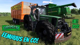 🔴 Farming Simulator 22  BROSUM  Eemhuus en Co🔴 [upl. by Wollis]