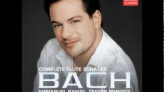 Emmanuel Pahud Bach Sonata in b minor 12 bwv 1030 [upl. by Aleakam752]