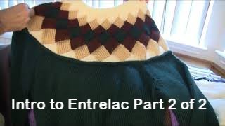 Knit Entrelac Intro Part 2 of 2 by Diana Sullivan [upl. by Arleen523]