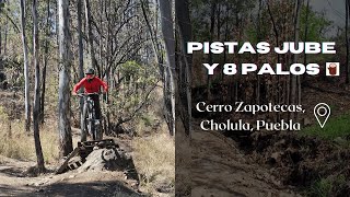 Pistas JUBE y 8 Palos en Cholula  Downhill Puebla [upl. by Ijneb]