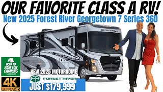 Our Favorite Class A Motorhome 2025 Forest River Georgetown 7 Series 36D [upl. by Nosmirc]