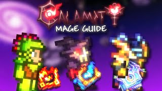 COMPLETE Calamity Mage Class Setups Progression Guide Bountiful Harvest  Version 204001 [upl. by Orvah]