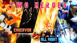 All Might vs Endeavour DUB  Two Heroes ASMV  My Hero Academia [upl. by Tzong]