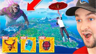 Fortnite CHAPTER 6 Everything NEW Mythics Bosses  Medallions [upl. by Epilihp751]