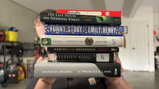 New book pickups  Current reads  October TBR [upl. by Ynnavoj]