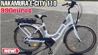 VĖLO ELECTRIQUE INTERSPORT nakamura ecity 110 [upl. by Iztim]