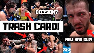 UFC Vegas 43 Event Recap Vieira vs Tate Full Card Reaction amp Breakdown [upl. by Homerus]