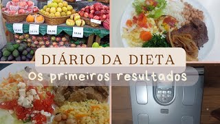 DIÁRIO DA DIETA  OS RESULTADOS JÁ COMEÇARAM A APARECER  REEDUCAÇÃO ALIMENTAR SIMPLES E FÁCIL  BR [upl. by Llain362]