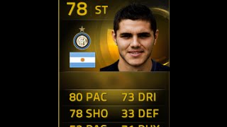 Fifa 15 UT  Recensione Icardi IF [upl. by Assil]