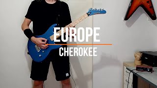 Europe  Cherokee Rhythm Guitar Cover [upl. by Yrekaz]