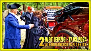 🔴 WGT LEIPZIG 2024 🦇 Part2 1705 🦇 VIKTORIANISCHES PICKNICK 🦇 WAVEGOTIKTREFFEN ichohnebild goth [upl. by Lattonia]